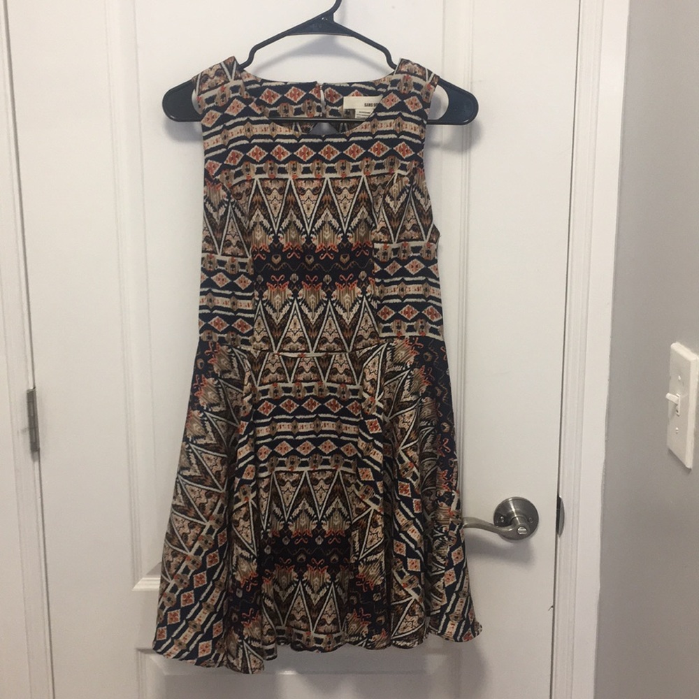 High Neck Open Back Dress
